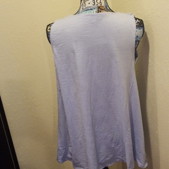 Umgee brand baby blue tank - Picture 5 of 6